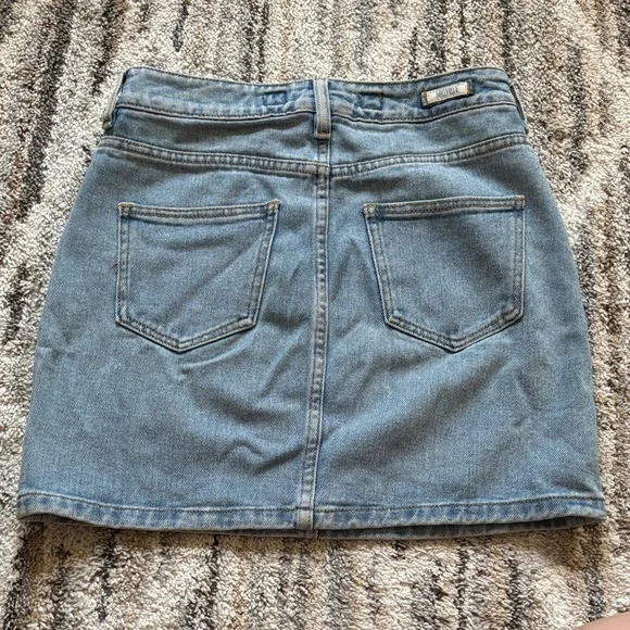 Brandy Melville 100% cotton denim skirt - Picture 2 of 4